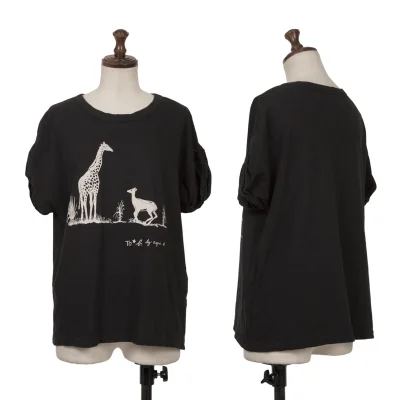 To b.by agnes b. Animal Printed T-shirt