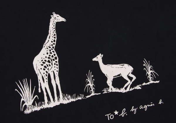 To b.by agnes b. Animal Printed T-shirt K-162905_007