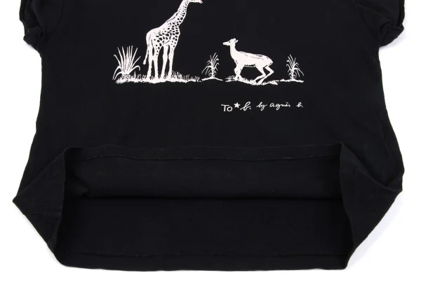 To b.by agnes b. Animal Printed T-shirt K-162905_011