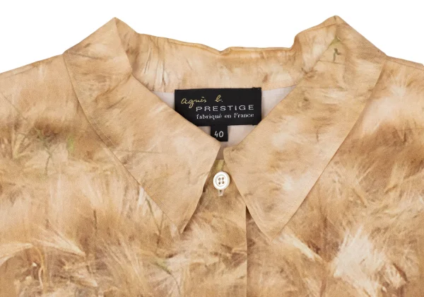 agnes.b PRESTIGE Photo Printed Shirt K-162906_004