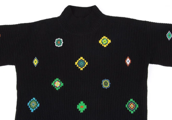 KENZO×H&M Wool Patch Knit Sweater K-162908_003