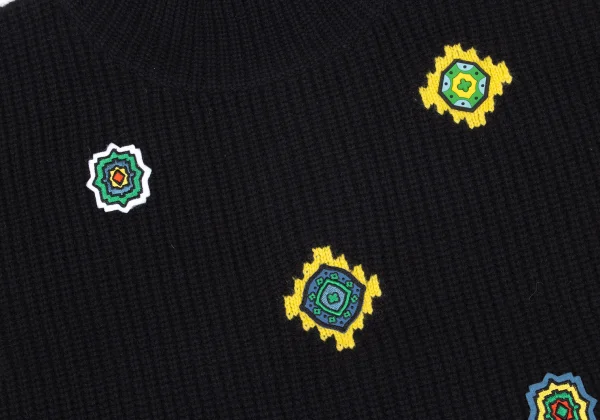KENZO×H&M Wool Patch Knit Sweater K-162908_005