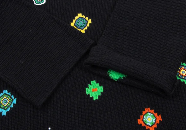 KENZO×H&M Wool Patch Knit Sweater K-162908_008