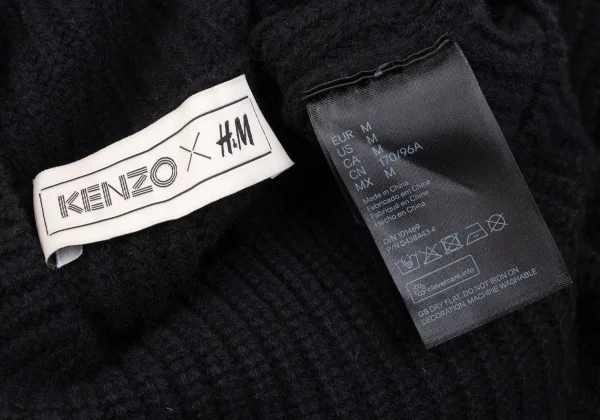 KENZO×H&M Wool Patch Knit Sweater K-162908_014