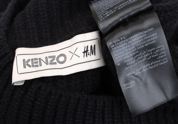 KENZO×H&M Wool Patch Knit Sweater K-162908_015