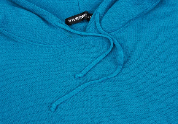 VIVIENNETAM Dragon Embroidery Hooded Short Sleeve Knit K-162909_010