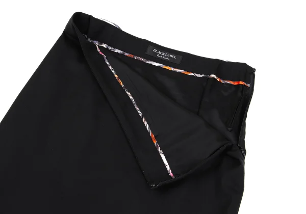 Paul Smith BLACK LABEL Waist Belt Wool Stretch Skirt K-162911_004