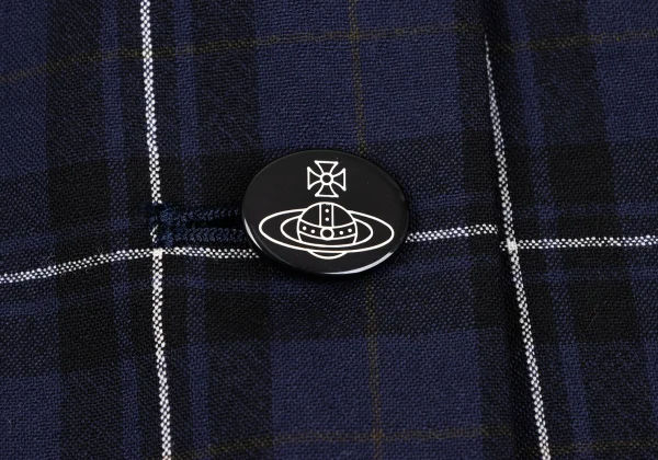 Vivienne Westwood Red Label Wool Check Tuck Design Jacket K-162912_009