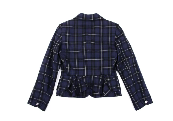 Vivienne Westwood Red Label Wool Check Tuck Design Jacket K-162912_013