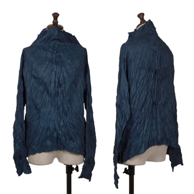 PLEATS PLEASE Wrinkled Pleats High-neck Top