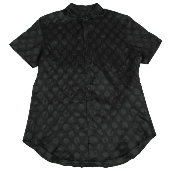 Y's Poly Dot Short Sleeve Shirt K-162914_002