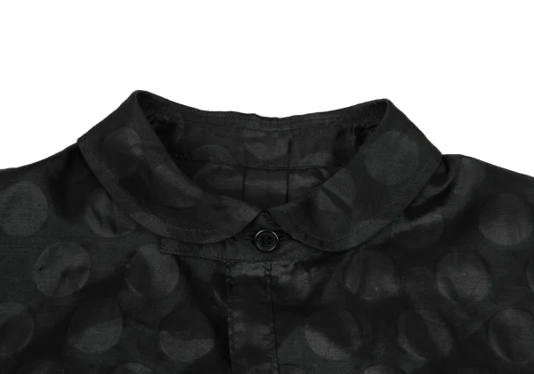 Y's Poly Dot Short Sleeve Shirt K-162914_006