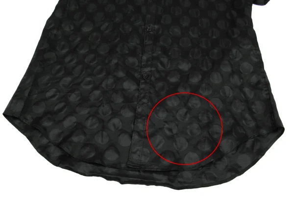 Y's Poly Dot Short Sleeve Shirt K-162914_009