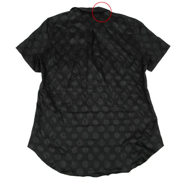 Y's Poly Dot Short Sleeve Shirt K-162914_012
