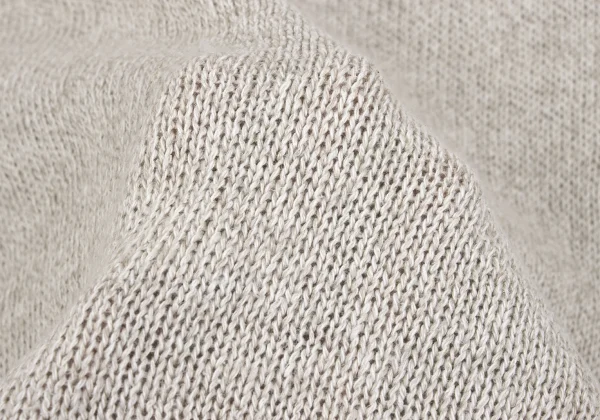 COMME des GARCONS HOMME  Linen Cotton Hem Switching Knit Sweater K-162917_012
