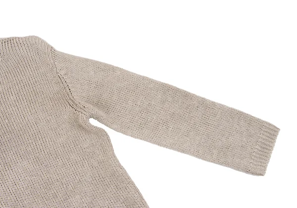 COMME des GARCONS HOMME PLUS Linen Low Gauge High Neck Knit Sweater K-162918_004