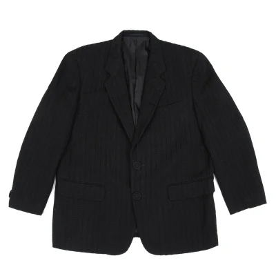 COMME des GARCONS HOMME PLUS Wool Striped Jacket