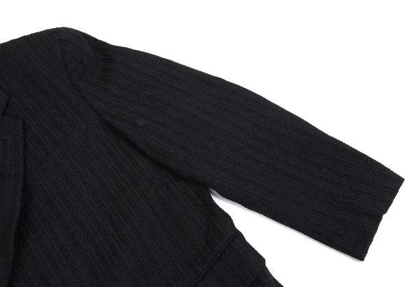 COMME des GARCONS HOMME PLUS Wool Striped Jacket K-162919_005