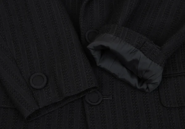 COMME des GARCONS HOMME PLUS Wool Striped Jacket K-162919_006