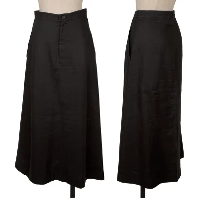 COMME des GARCONS Linen A Line Skirt