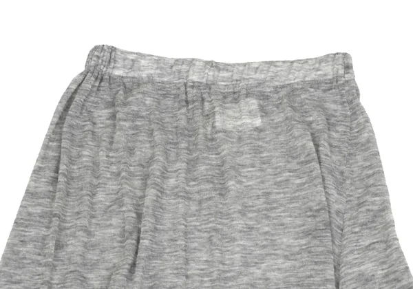 COMME des GARCONS Asymmetrical Wool Nylon See-Through Pants K-162921_002