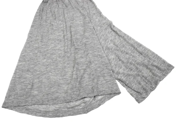 COMME des GARCONS Asymmetrical Wool Nylon See-Through Pants K-162921_004