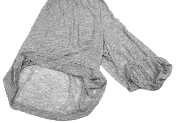 COMME des GARCONS Asymmetrical Wool Nylon See-Through Pants K-162921_005