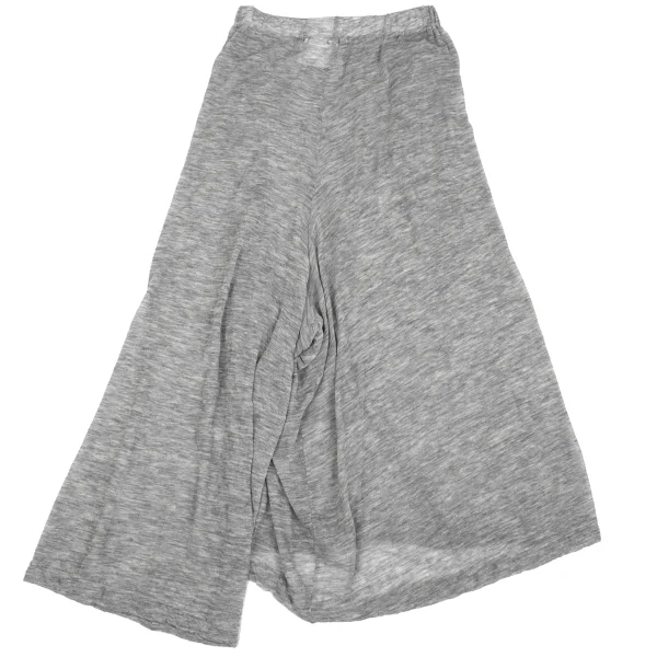 COMME des GARCONS Asymmetrical Wool Nylon See-Through Pants K-162921_006
