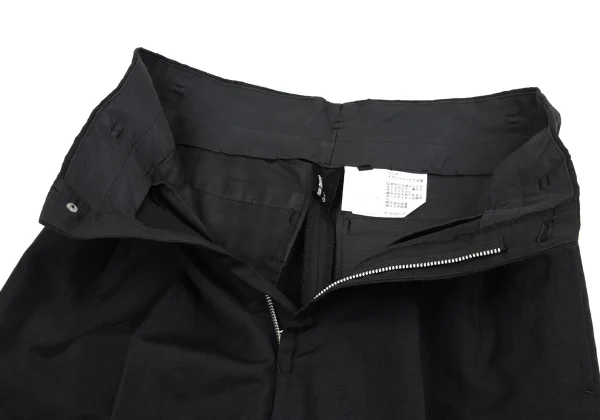tricot COMME des GARCONS Wool Linen Two Tuck Pants K-162922_004