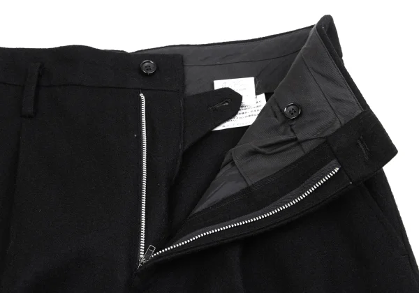 tricot COMME des GARCONS Felt Wool Tuck Pants K-162923_004