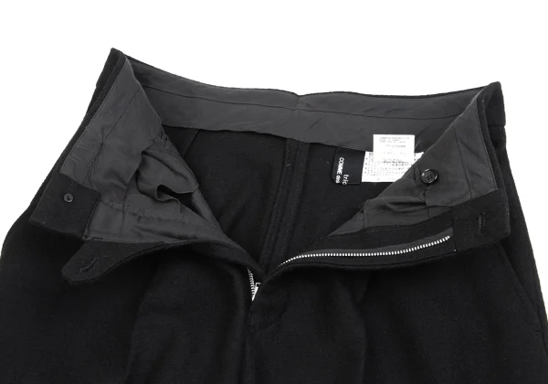 tricot COMME des GARCONS Felt Wool Tuck Pants K-162923_005