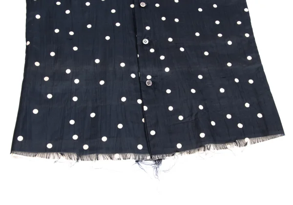 robe de chambre COMME des GARCONS Double Face Sheeting Dot Blouse K-162924_007