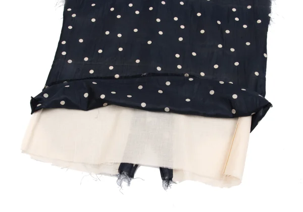 robe de chambre COMME des GARCONS Double Face Sheeting Dot Blouse K-162924_011