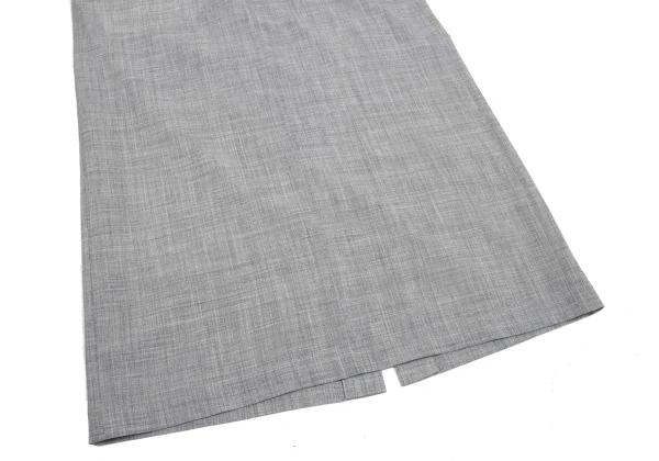 robe de chambre COMME des GARCONS Wool Nylon Back Slit Skirt K-162925_007