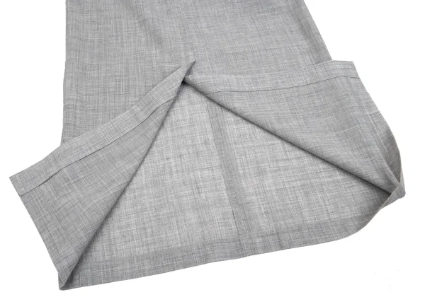 robe de chambre COMME des GARCONS Wool Nylon Back Slit Skirt K-162925_010