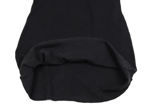 Yohji Yamamoto FEMME Cotton Rib Switching High Neck Top K-162927_012