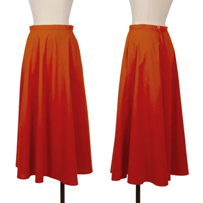Yohji Yamamoto FEMME Cotton Flare Skirt