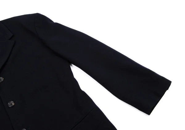 Yohji Yamamoto POUR HOMME Wool Double Edged Pocket Jacket K-162930_005