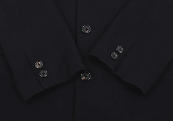 Yohji Yamamoto POUR HOMME Wool Double Edged Pocket Jacket K-162930_006