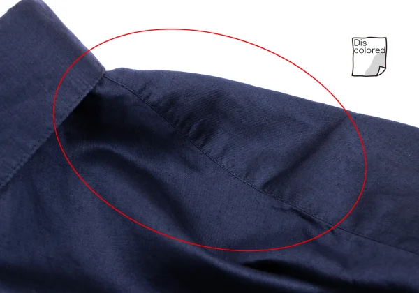 ISSEY MIYAKE Cotton Linen Short Sleeve Pullover Blouse K-162934_004