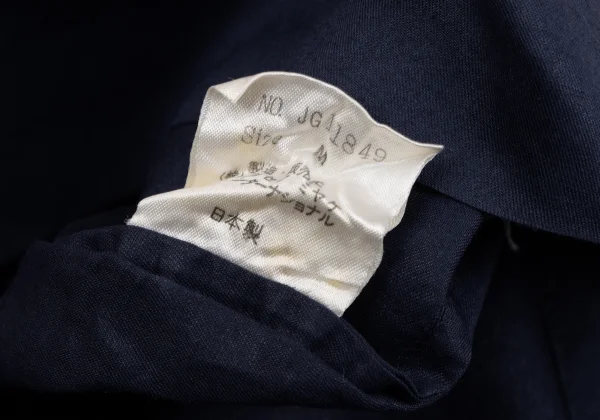 ISSEY MIYAKE Cotton Linen Short Sleeve Pullover Blouse K-162934_015