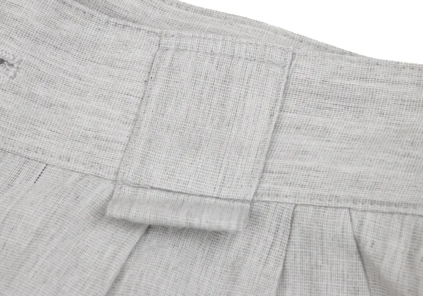 ISSEY MIYAKE Cotton Two Tuck Wide Pants K-162936_004