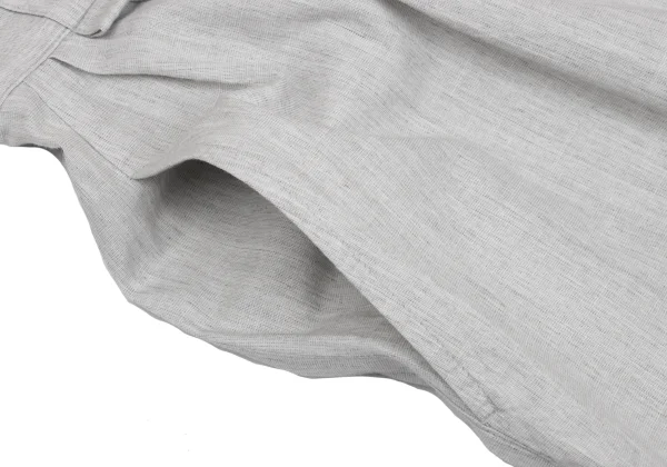 ISSEY MIYAKE Cotton Two Tuck Wide Pants K-162936_006