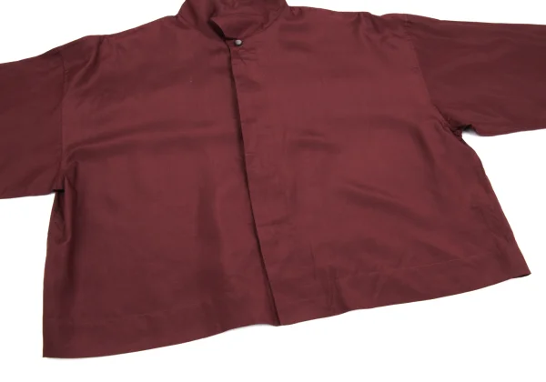 JURGEN LEHL Silk Stand Collar Short Blouse K-162939_009