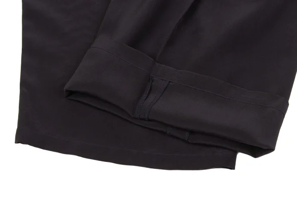 JURGEN LEHL Silk Drawstring Waist Wide Pants K-162941_011