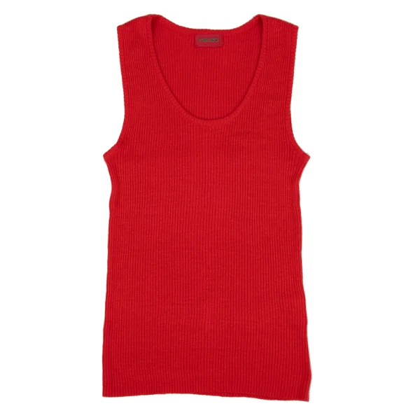 KENZO Linen Silk Rib Knit Tank Top K-162943_002