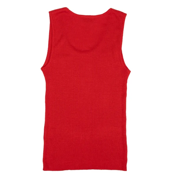 KENZO Linen Silk Rib Knit Tank Top K-162943_009
