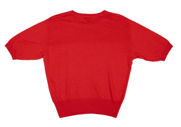 KENZO Cotton Silk Short Sleeves Knit Sweater K-162944_010