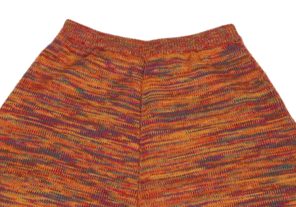 KENZO Multi Color Wool Knit Skirt K-162945_003