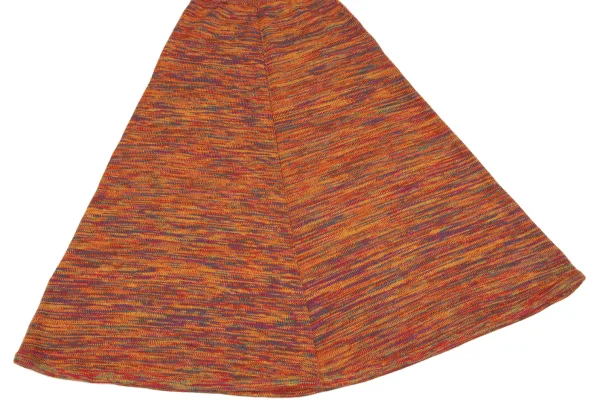 KENZO Multi Color Wool Knit Skirt K-162945_005
